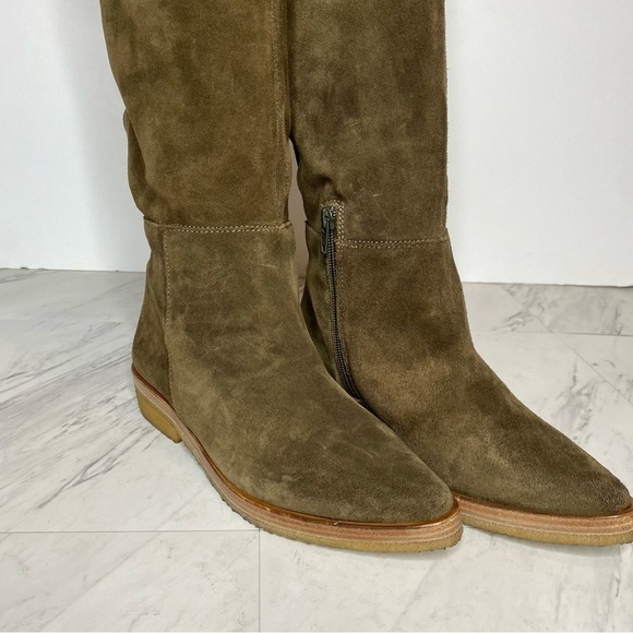 Free People Banks Slouch Suede Over the Knee Boot 6 1/2 - Picture 11 of 16